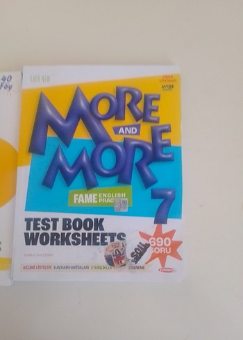 More and More 7 Test Book Worksheets - Görsel 2