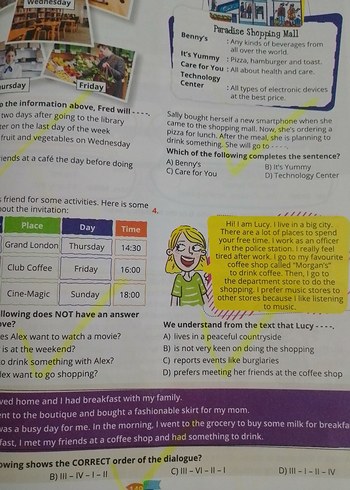 More and More 7 Test Book Worksheets - Görsel 7