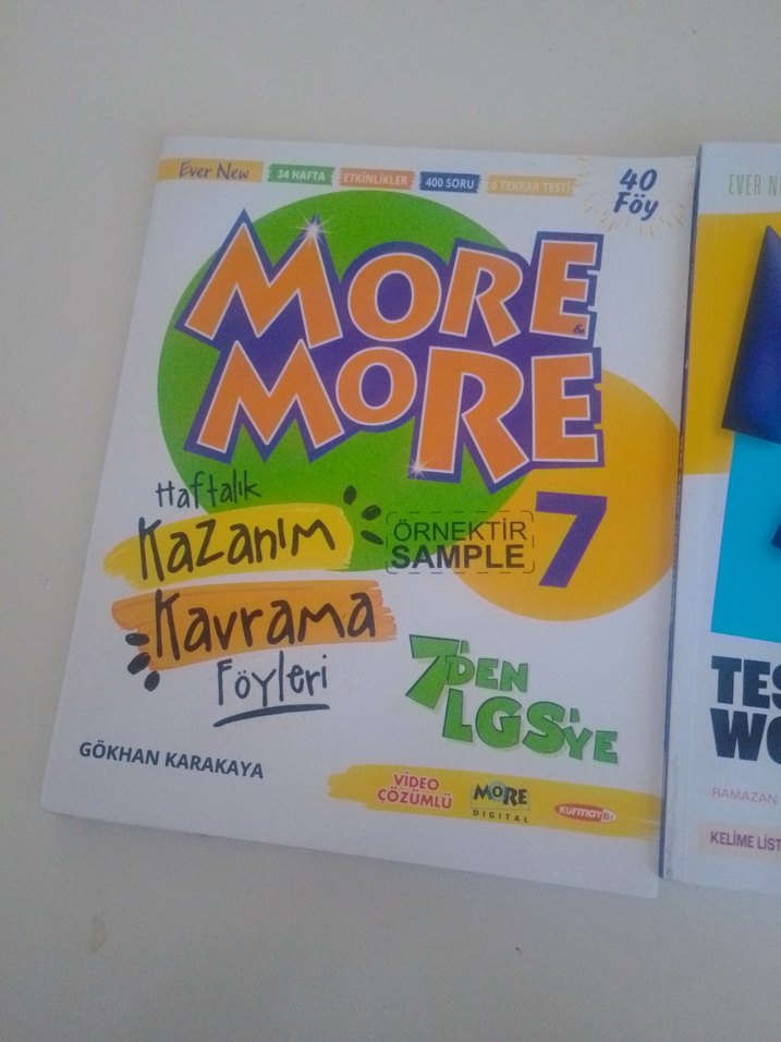 More and More 7 Test Book Worksheets - Görsel 3