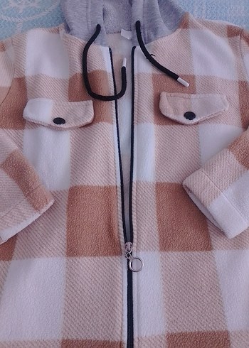 Kapüşonlu Ekose Desenli çocuk Gömlek - Görsel 3