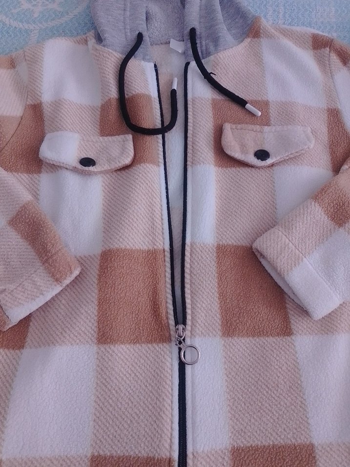 Kapüşonlu Ekose Desenli çocuk Gömlek - Görsel 3