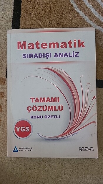 Matematik Sıradışı Analiz