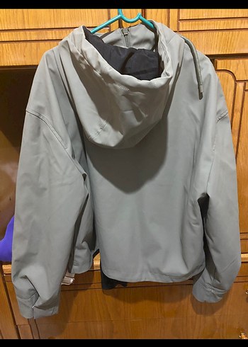 Kadın Haki Düğmeli Street Wear Ceket - Görsel 4