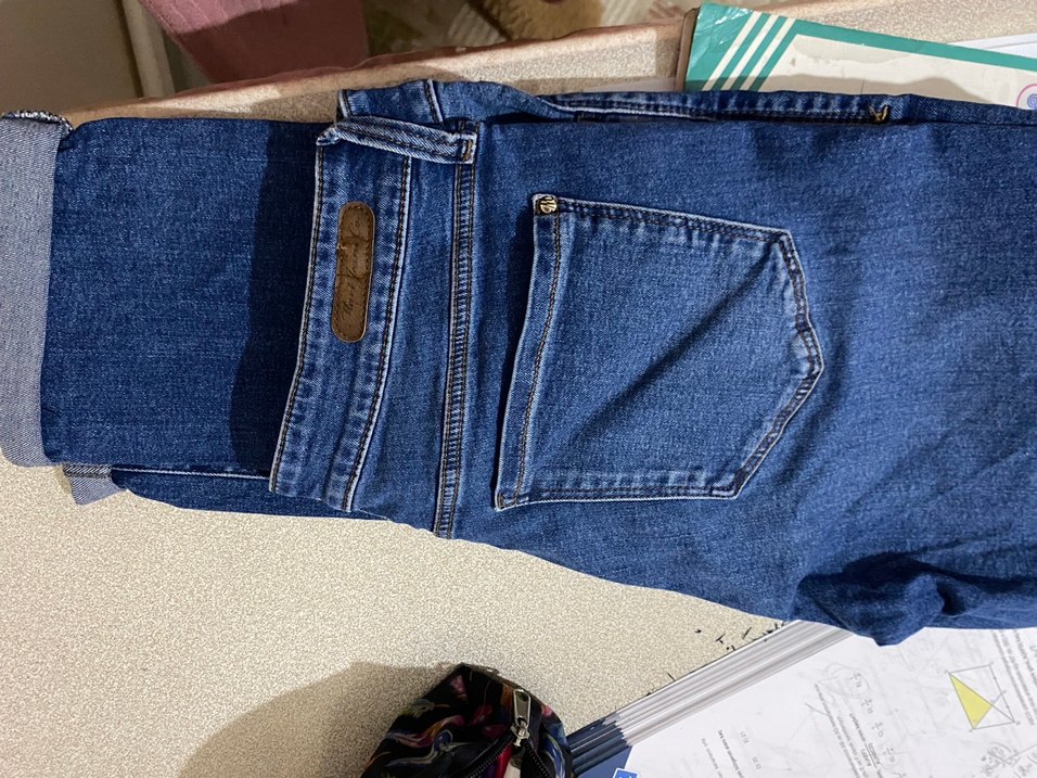 Mavi denim jean - Görsel 3