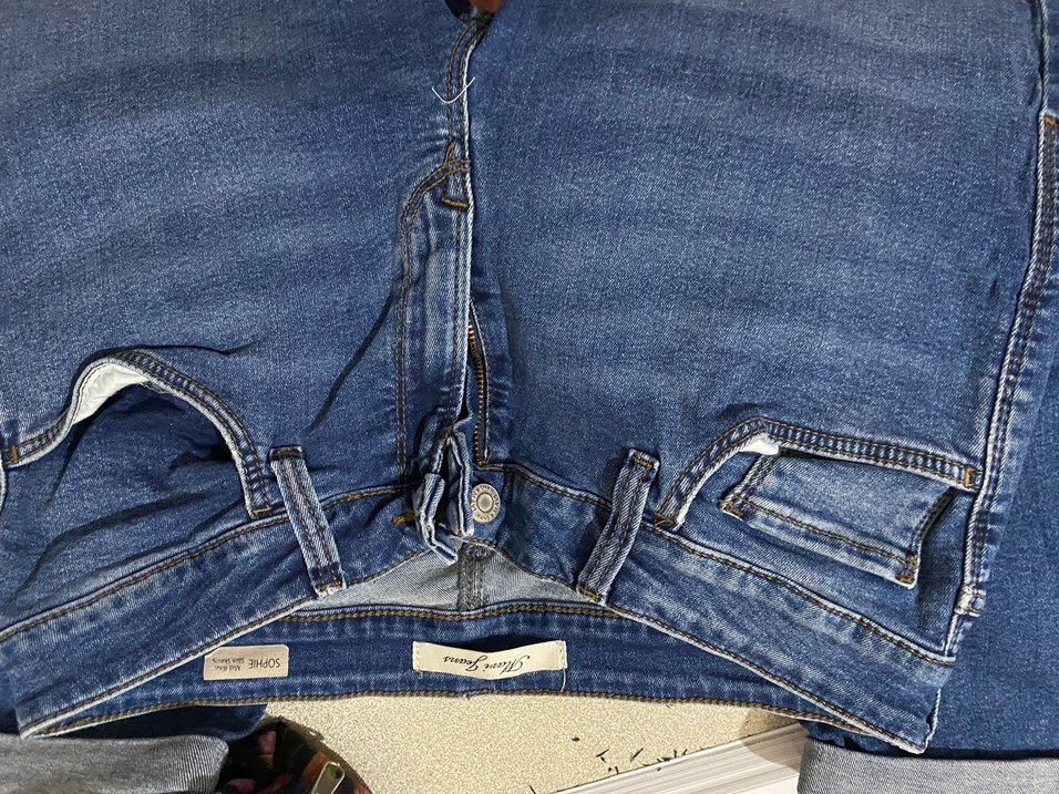 Mavi denim jean - Görsel 2