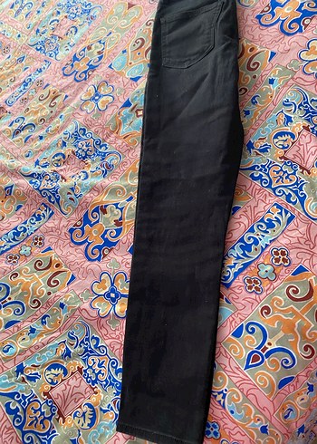 Kadın Gri Normal Paça Denim Pantolon mavi markası - Görsel 11