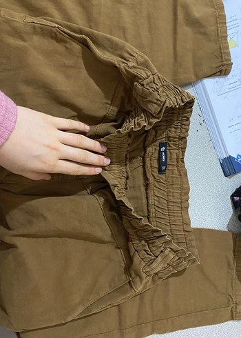 Kadın Kahverengi Midi Bol Pantolon - Görsel 2