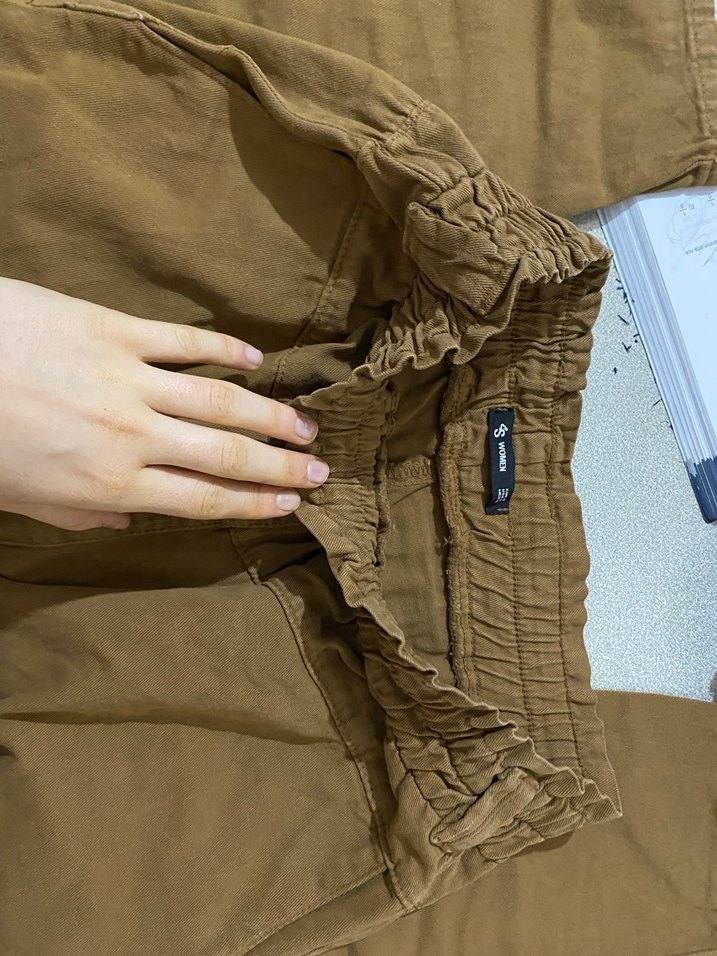 Kadın Kahverengi Midi Bol Pantolon - Görsel 3