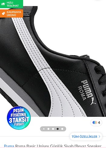 Puma roma basic spor ayakkabı - Görsel 2