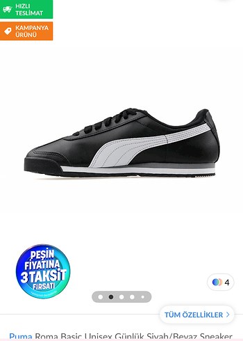 Puma roma basic spor ayakkabı - Görsel 5