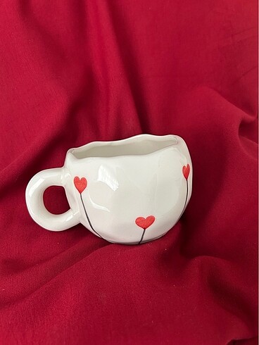 Seramik mug #kupa #kalp