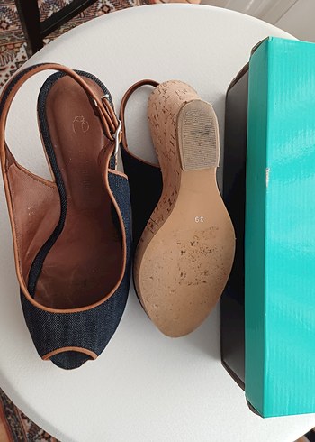 MAXMODA 39 NUMARA DOLGU TOPUK AYAKKABI - Görsel 5