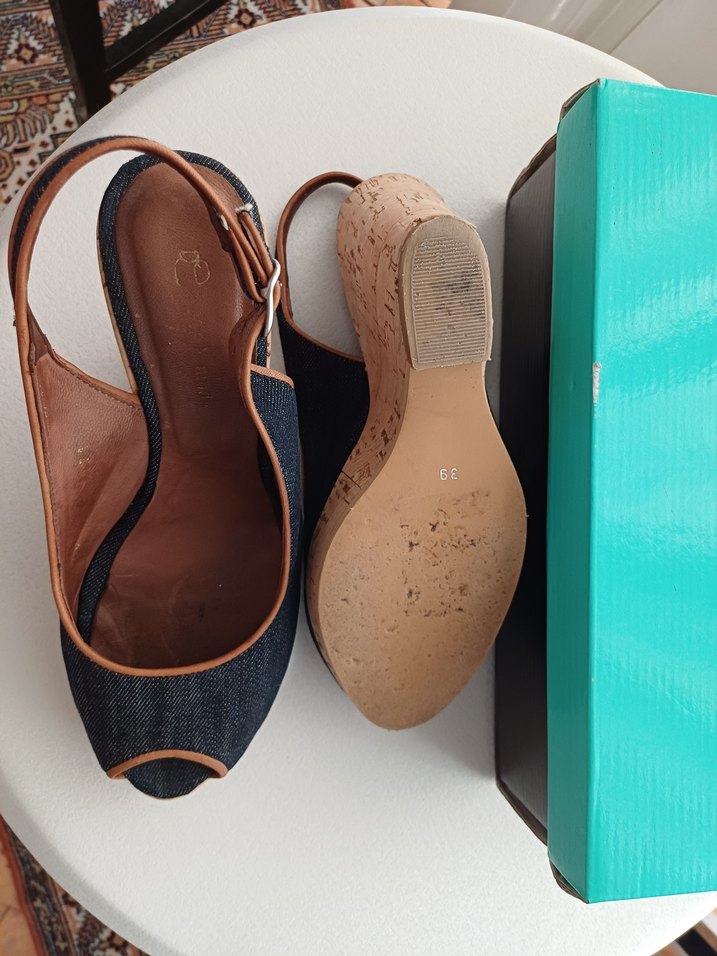 MAXMODA 39 NUMARA DOLGU TOPUK AYAKKABI - Görsel 5