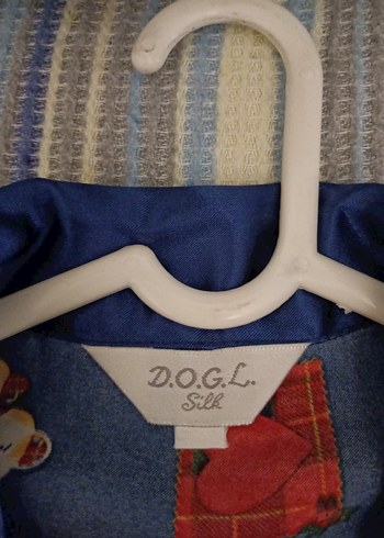 LACİVERT SATEN İKİLİ PİJAMA TAKIM - Görsel 5