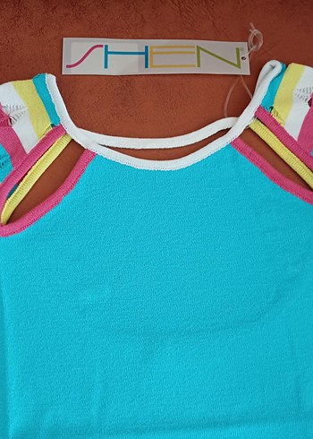 Bape Turkuaz Triko Kısa Kollu XS/ S Beden