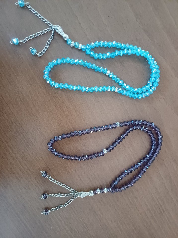 YENİ KRİSTAL KESMELİ TESBİH - Görsel 3