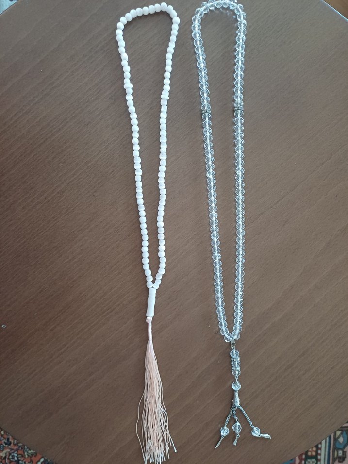 YENİ KRİSTAL KESMELİ 2 ADET TESBİH - Görsel 3