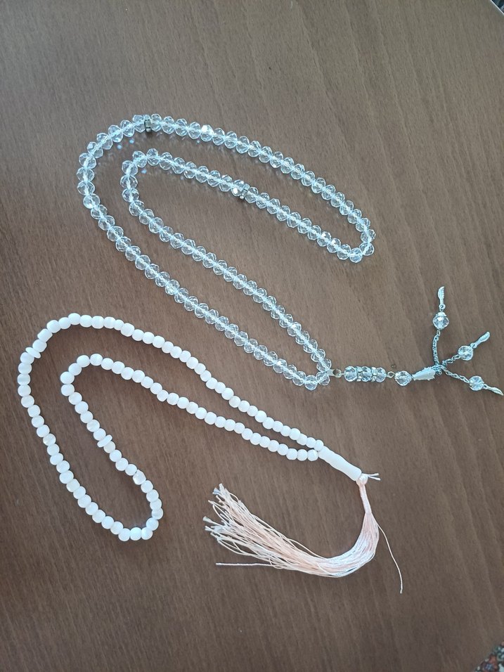 YENİ KRİSTAL KESMELİ 2 ADET TESBİH - Görsel 2