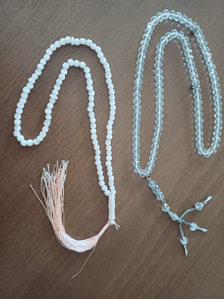 YENİ KRİSTAL KESMELİ 2 ADET TESBİH - Görsel 4