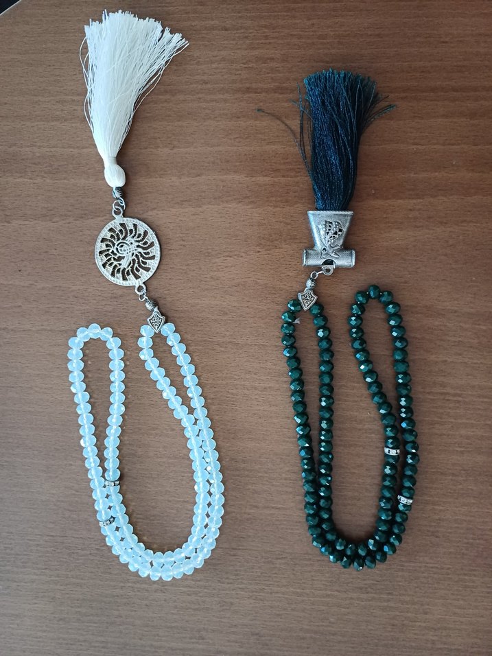 YENİ KRİSTAL KESMELİ TESBİH - Görsel 2