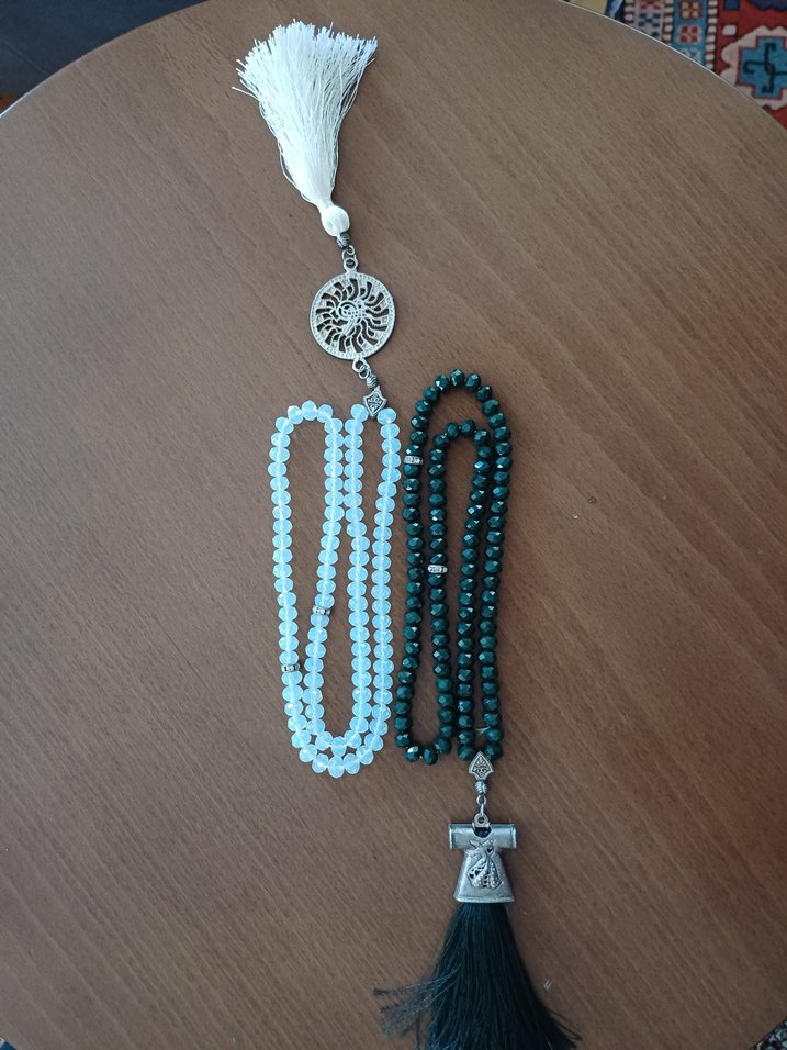 YENİ KRİSTAL KESMELİ TESBİH - Görsel 3