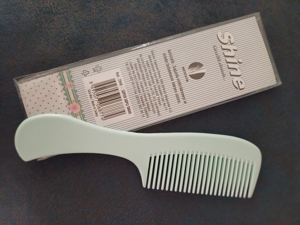 Shine Saç Tarağı,FÖN fırçası, Topuz taragi - Görsel 2