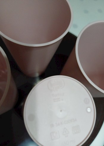 HOBBY LİFE  650 MLPUDRA PEMBESİ  BARDAK - Görsel 6