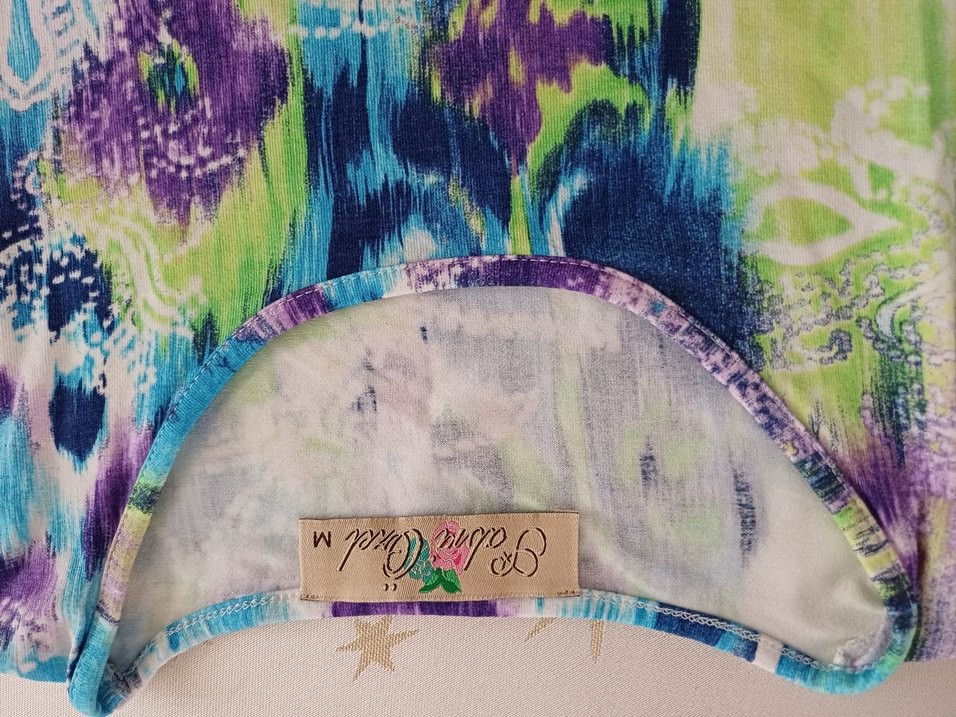 Sabri ÖZEL marka Renkli Kadın Kısa Kollu Tişört - Görsel 4