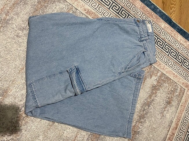 Bershka bol paça kot pantolon