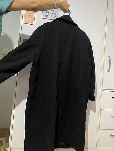 H&M siyah oversize kaban