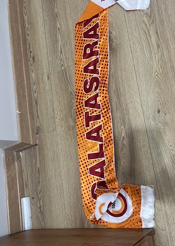 Galatasaray Baskılı Uzun ince Atkı