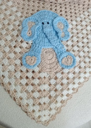 Nakışlı Örgü Bebek Battaniyesi - Görsel 2