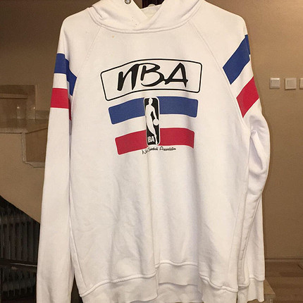 Defacto Nba baskılı L beden swatshirt