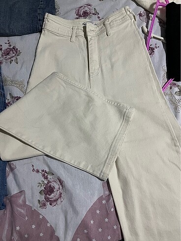 Kot Krem Pantolon