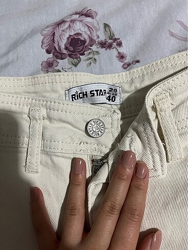 29 Beden Kot Krem Pantolon
