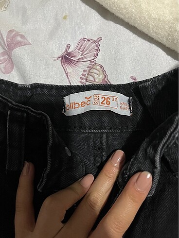 32 Beden Siyah Kot Pantolon