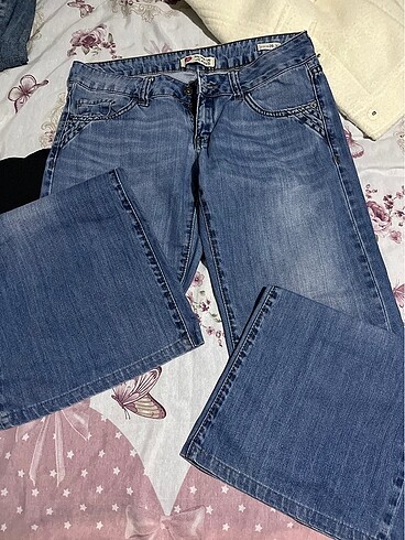 30 Beden Düşük Bel Pantolon