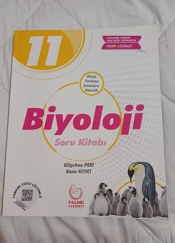 Palme yayınevi 11. Sınıf biyoloji soru bankası 