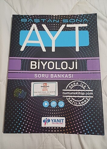 Yanıt yayınları ayt biyoloji soru bankası 
