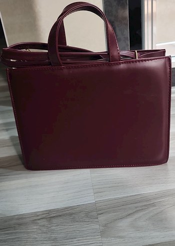 Diğer Bordo Deri çanta