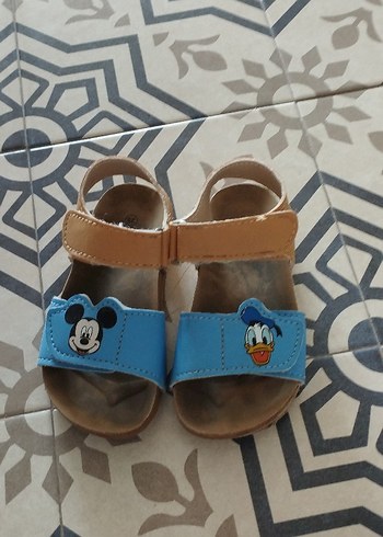 LC Waikiki Mavi Baskılı Erkek bebek Çocuk Sandalet