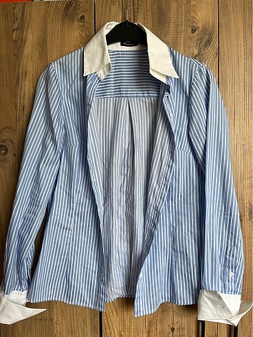 massimo dutti mavi gömlek