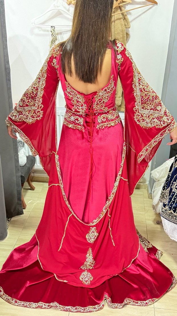 Kırmızı Mini Bindallı - Görsel 2