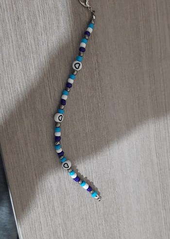 Turkuaz Renkli Boncuklu Kadın Bileklik