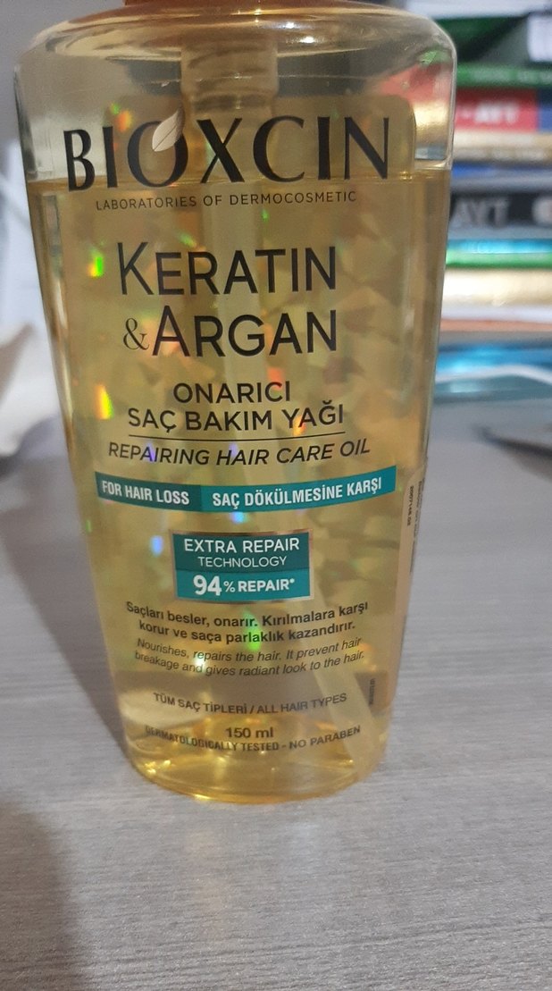 Bıoxcin Keratin & Argan Onarıcı Saç Bakım Yağı - Görsel 2