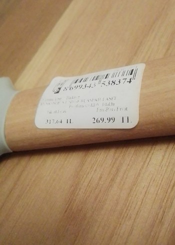 Beden Emsan bambu saplı silikon spatula ve pasta fırçası seti