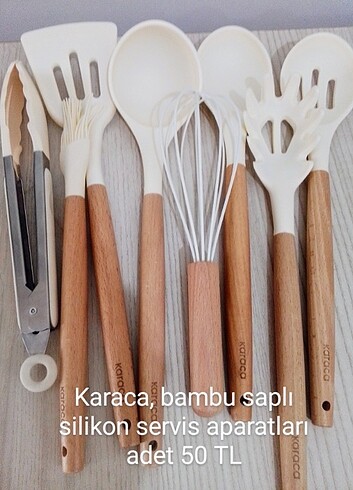 Silikon kaşık kepçe kevgir