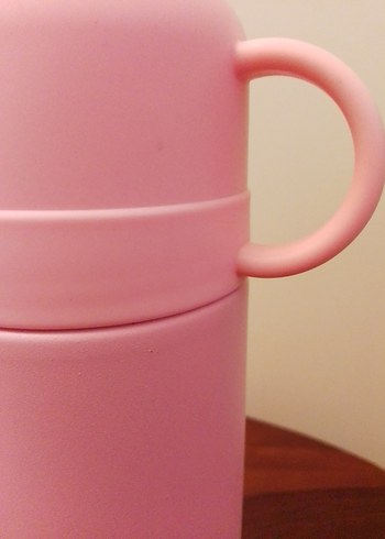 Pembe Pastel Karaca Termos - Görsel 2