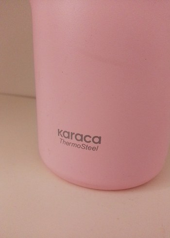 Karaca Pastel Pembe Termos matara - Görsel 2