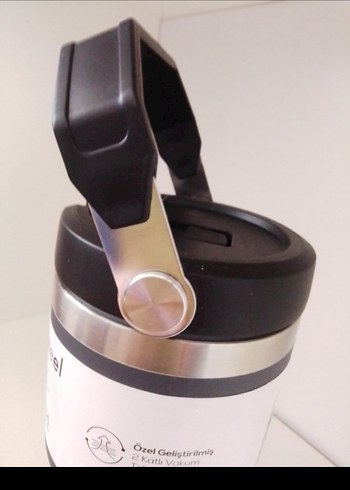 Karaca füme renkli termos matara - Görsel 3